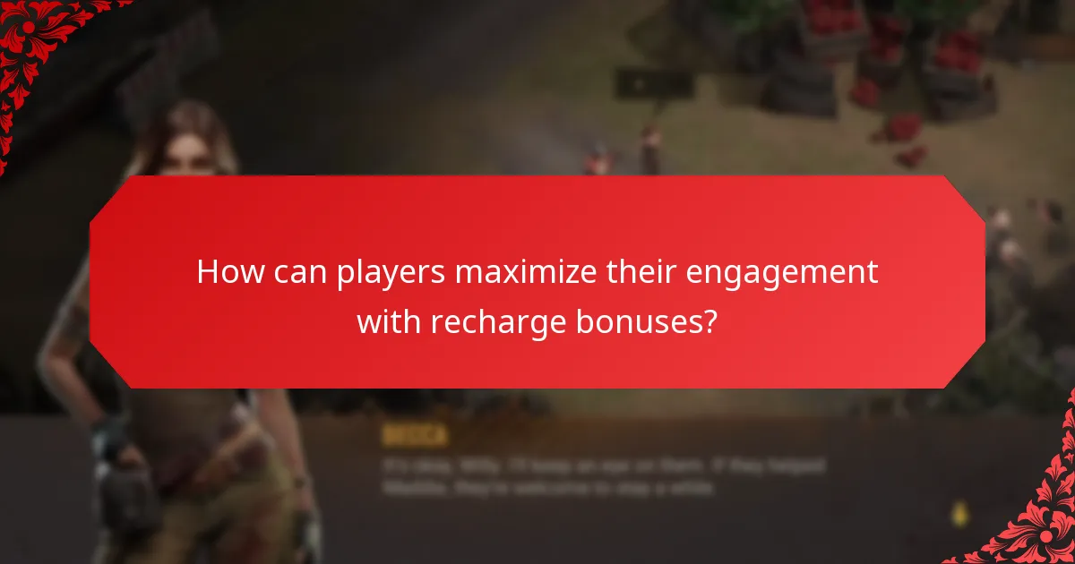 Which special events offer exclusive recharge bonuses?