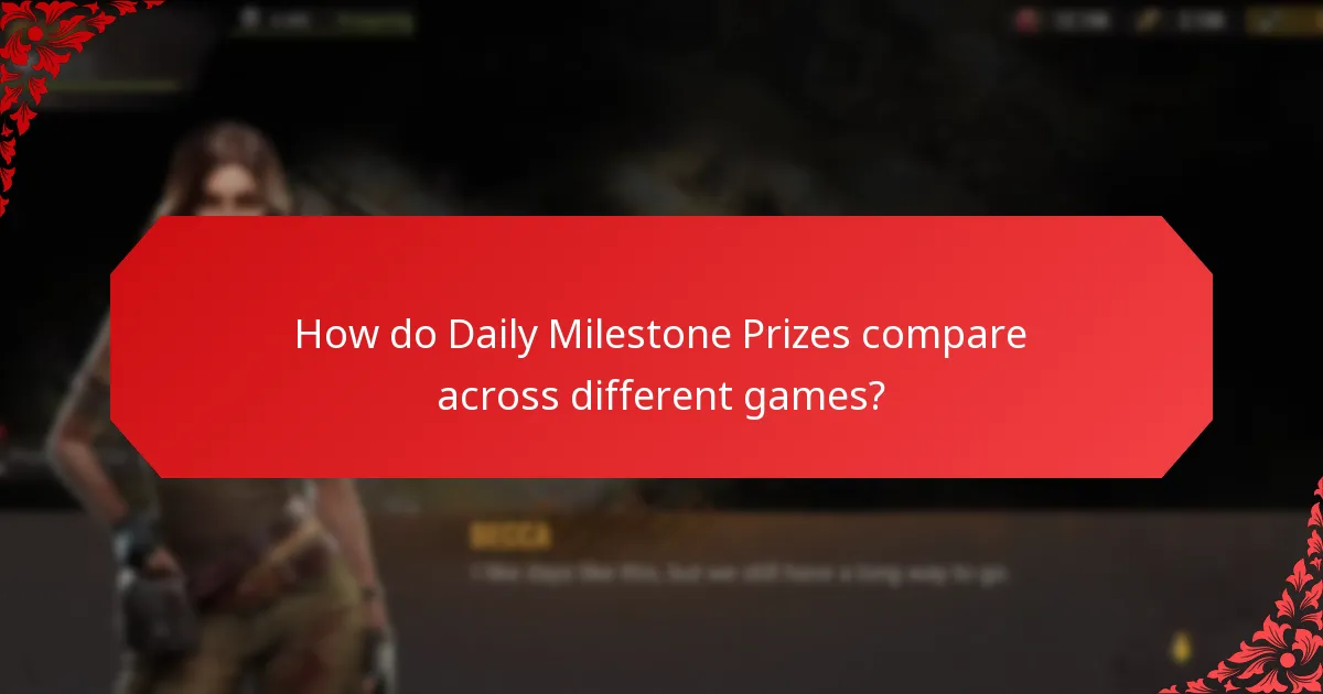 Where do Daily Milestone Prizes come from?