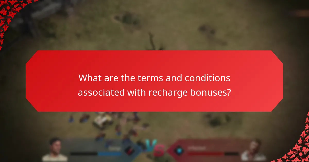 How can players maximize their engagement with recharge bonuses?